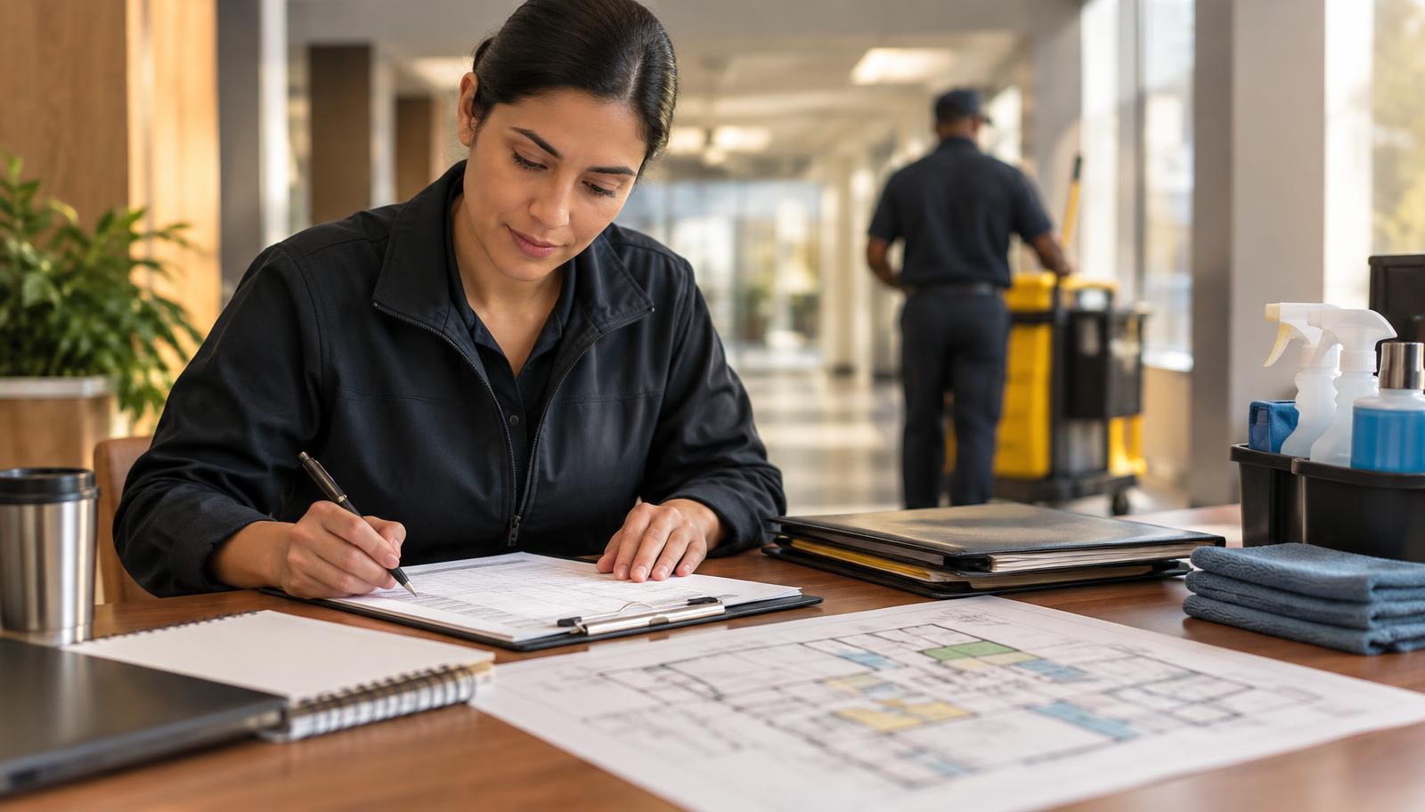 Janitorial Management: Build a Reliable System for Commercial Cleaning showing what janitorial management includes