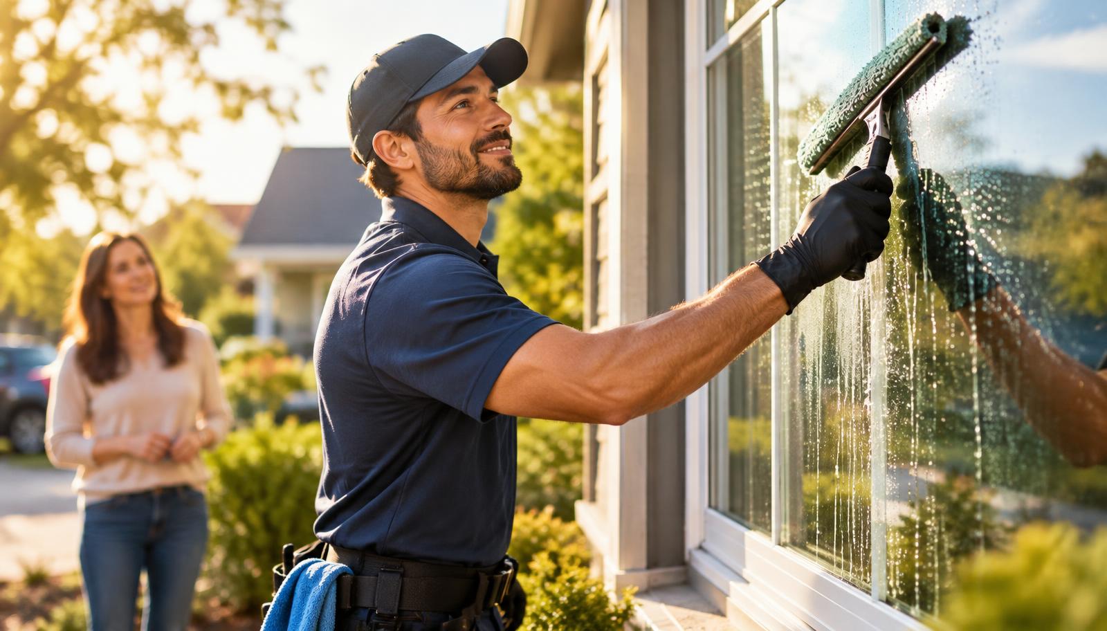 Window Washing Ads That Generate Bookable Jobs showing build the offer before you buy ads